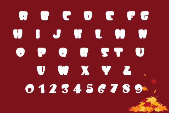 First Day of Fall Font - Preview 3
