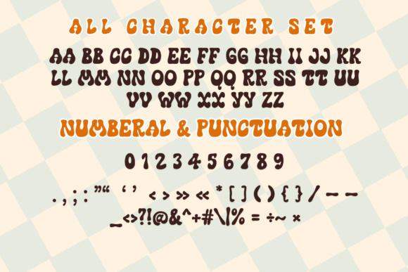 Groovy Font - Preview 3