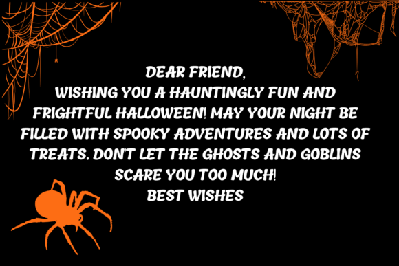 Halloween Spooky Night Font PNG with transparent background - Preview 6