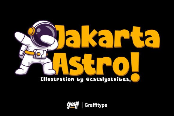 Jakarta Display Font PNG with transparent background - Preview 3