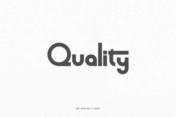 Over Quality Font PNG with transparent background - Preview 1