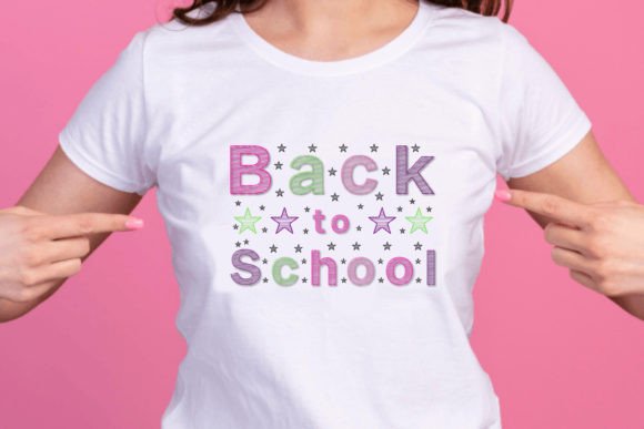 Simple Stroke Font PNG with transparent background - Preview 4