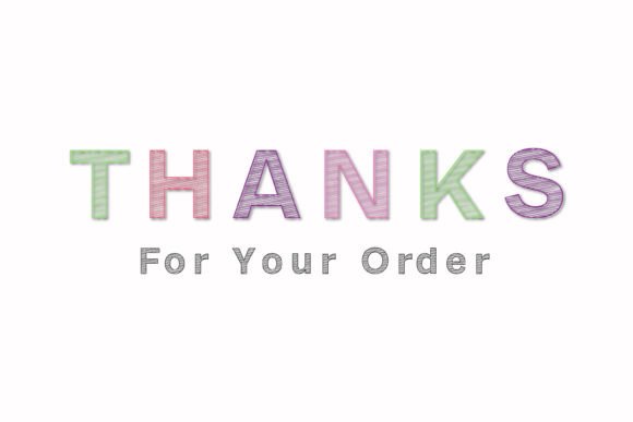Simple Stroke Font PNG with transparent background - Preview 5