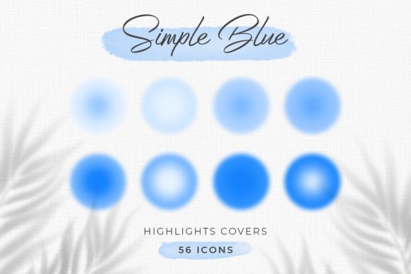 Blue Aura Instagram Highlight Covers