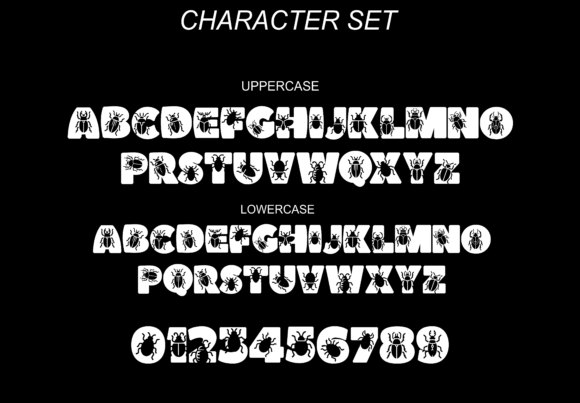 Bug Font - Preview 2