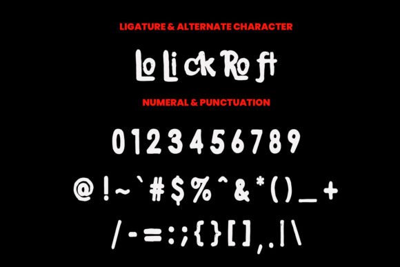 Coslick Font - Preview 5