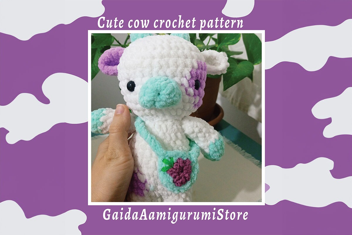 Cow Crochet Pattern