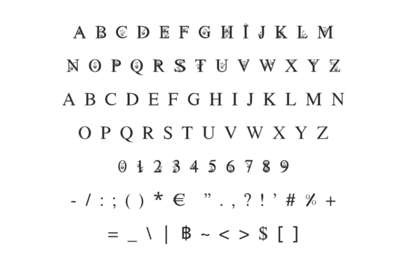 Cute Bird Font - Preview 1
