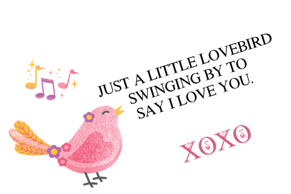 Cute Bird Font - Preview 4