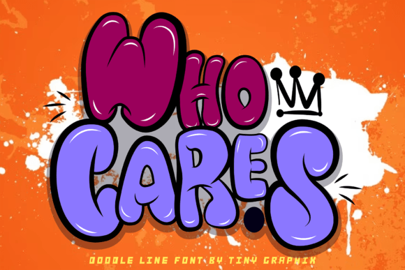 Doodle Line Font - Preview 6