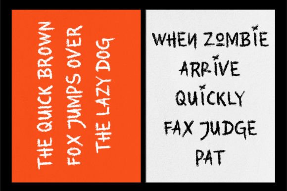 Debruth Font - Preview 1