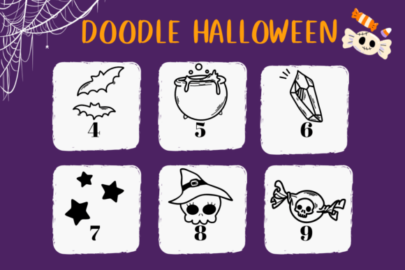 Doodle Halloween Font - Preview 3