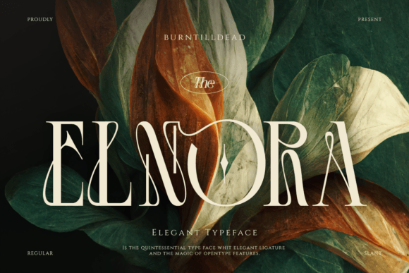 Elnora Font - Preview 1