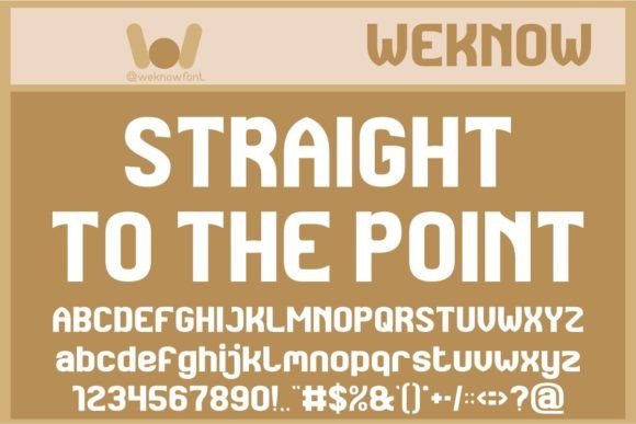 European Football Font - Preview 1