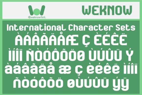 European Football Font - Preview 6