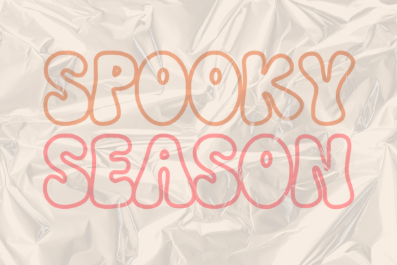 Ghost Groovy Font - Preview 2
