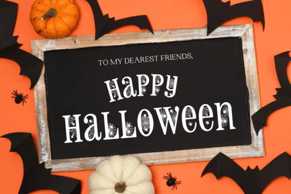 Happy Halloween Font - Preview 4