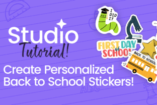 How to Create Back To School Stickers