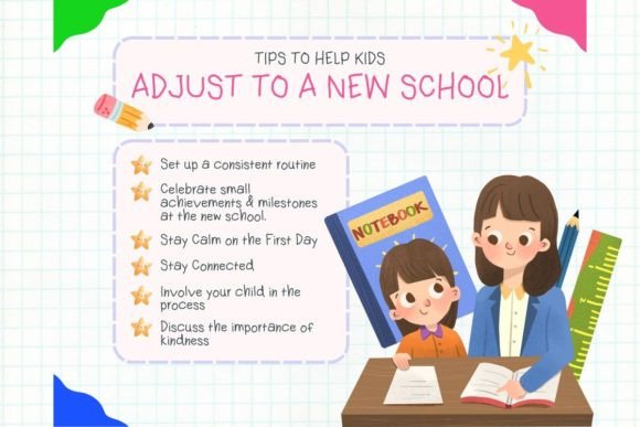Kindergarten School Font PNG with transparent background - Preview 4