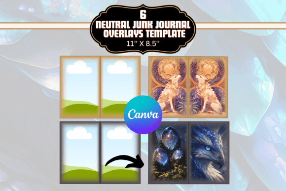 Neutral Canva Junk Journal Template