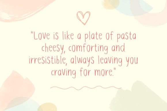 Pasta Cheesy Font PNG with transparent background - Preview 1