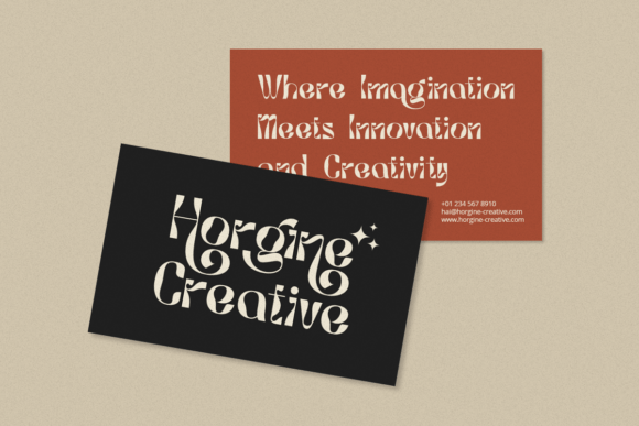 Retrotrend Font PNG with transparent background - Preview 3