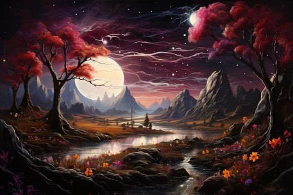 River Futuristic Cityscapes Scenic