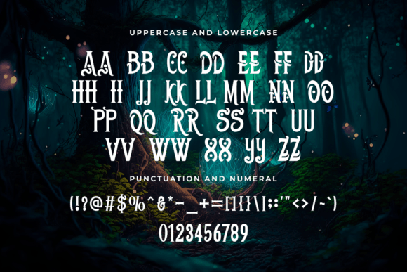 Riverwood Font PNG with transparent background - Preview 3