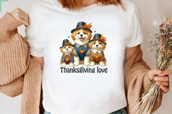 thanksgiving love svg HTV dog design for pet boutique shirts bandanas treat jars