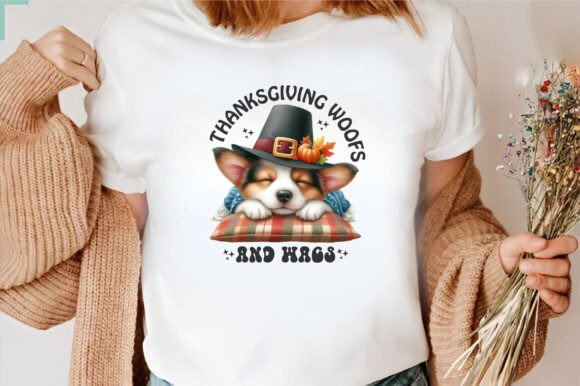 thanksgiving woofs and wags svg HTV design for dog mom shirts and pet boutique bandanas
