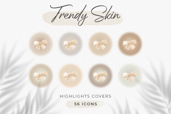 Trendy Skin Tones Highlight Covers