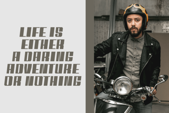 After Riding Font - Preview 3