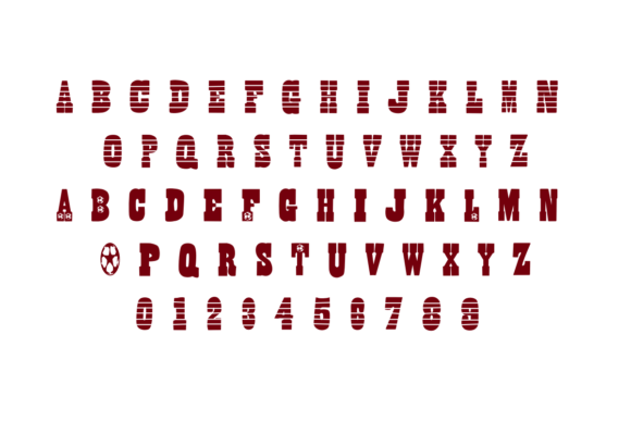 American Football Font - Preview 1