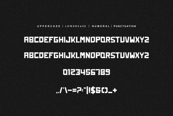Blockno Font - Preview 4