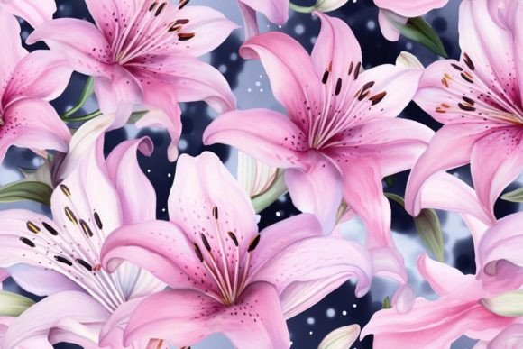 Blooming patterns Motif