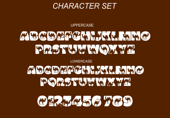 Camel Font - Preview 2