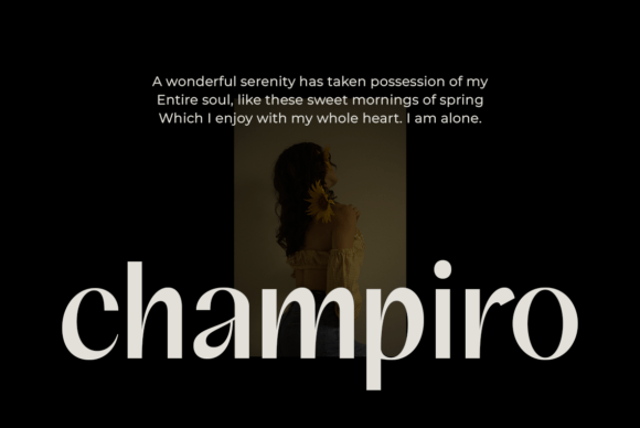 Champs Font - Preview 1