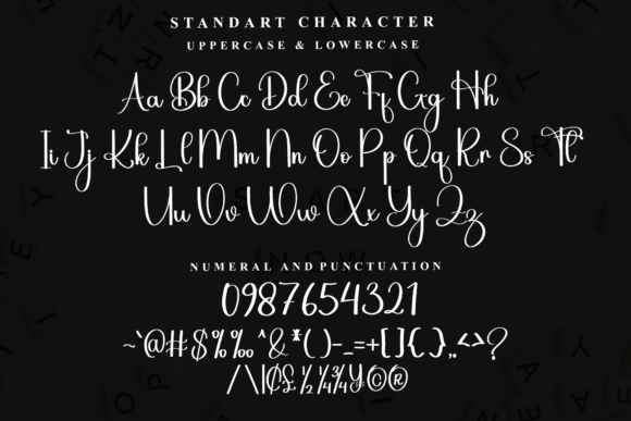Christmas Birthday Font - Preview 4