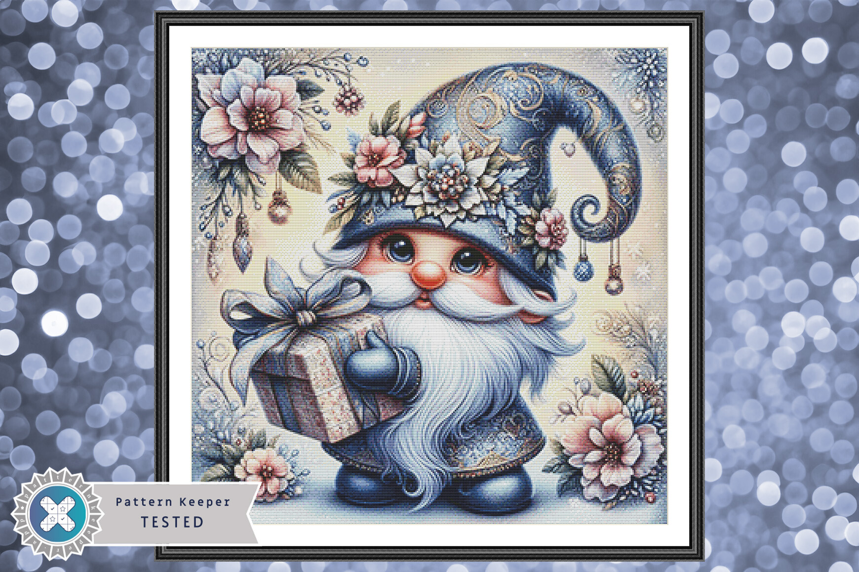 Christmas Gnome Cross Stitch Pattern PDF4