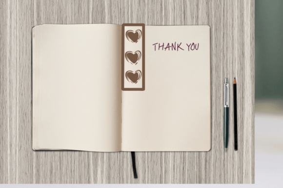 Cute Heart Bookmark Font - Preview 6