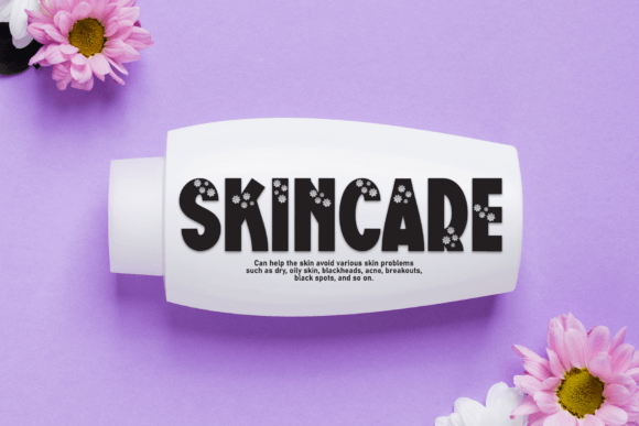 Flower Bouquet Font - Preview 3