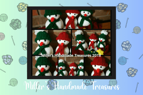 Friendly Snowman Crochet Pattern