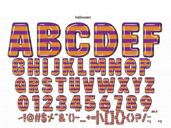 Halloween Font - Preview 1