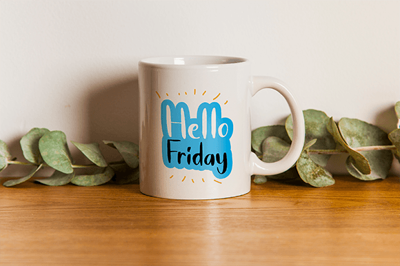 Happy Holiyay Font PNG with transparent background - Preview 2