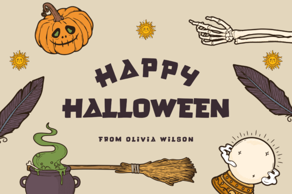 Haunted House Font - Preview 5