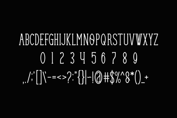 Krethos Font PNG with transparent background - Preview 1