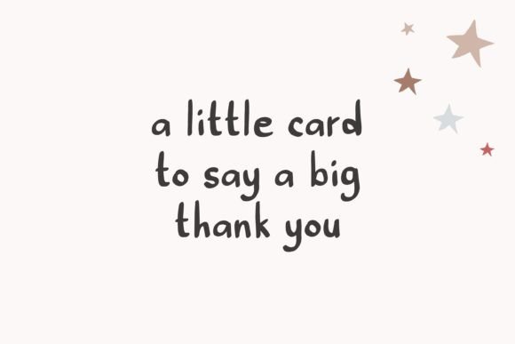 Little Dream Font PNG with transparent background - Preview 3