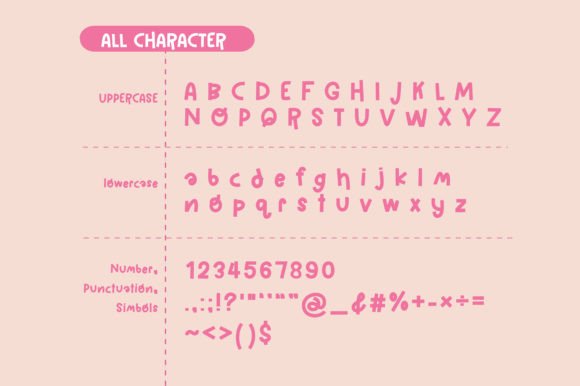 Mtk Happy Font PNG with transparent background - Preview 1