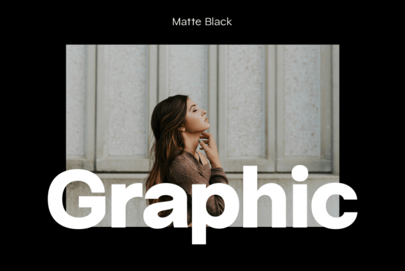 Matte Font PNG with transparent background - Preview 6