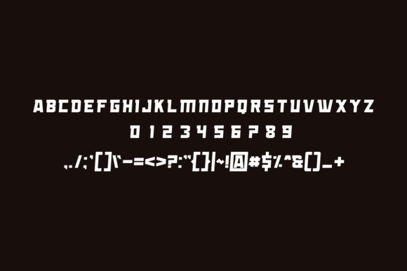 Mickxes Font PNG with transparent background - Preview 3